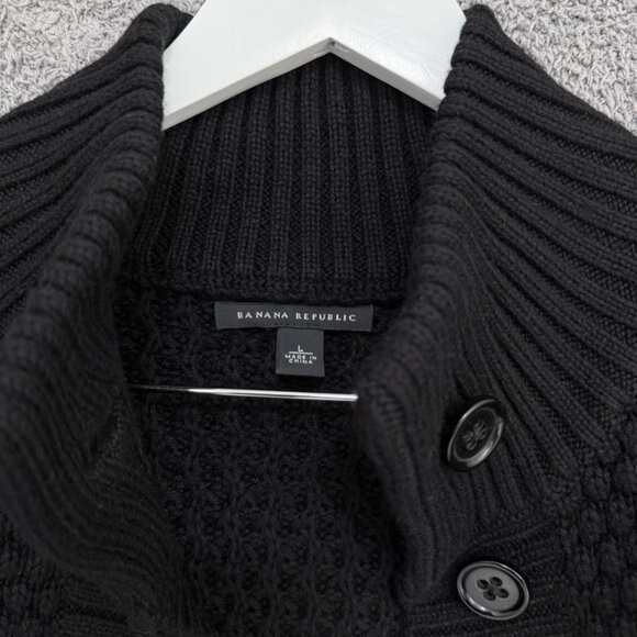 Banana Republic Merino wool blend funnel neck sweater - Picture 7 of 9